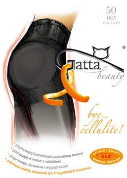 КОЛГОТКИ GATTA BYE CELLULITE 50 DEN 2-S NERO