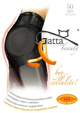 КОЛГОТКИ GATTA BYE CELLULITE 50 DEN 3-M NERO