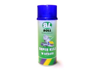 BOLL SUPER KLEJ W SPRAYU DO TAPICERKI FOLII DREWNA