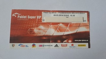 PIAST GLIWICE - PODBESKIDZIE BIELSKO BIAŁA 09-03-2014
