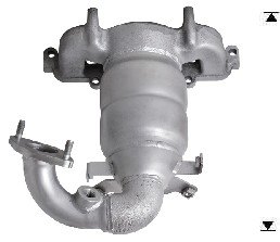 Катализатор FORD FUSION 1.4 80 л.с. | 2010-2012 гг.