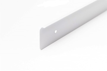 LISTWA BOCZNA LEWA DO BLATU 38MM BIAŁA BIAŁY