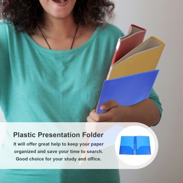 Папки для документов с диагональным карманом, вырезанным в форме письма.