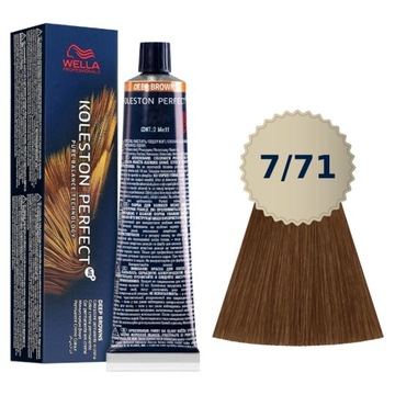 Wella Koleston Perfect Me+ farba 60ml 7/71