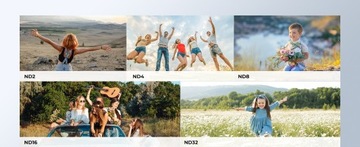 Filtr ND Szary Regulowany ND2-ND32 do DJI Osmo Pocket 3 HD MC Nano X K&F