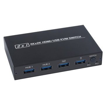 AIMOS AM-KVM 201CL 2-в-1 HDMI/USB KVM-переключатель