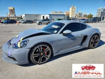 Porsche Cayman 718 2024 Porsche Cayman 2024r,. S,. 2.5L 2.5 Benzyna 355KM