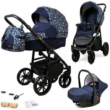 Wózek 3w1 dziecięcy spacerówka BabyLux COLORLUX