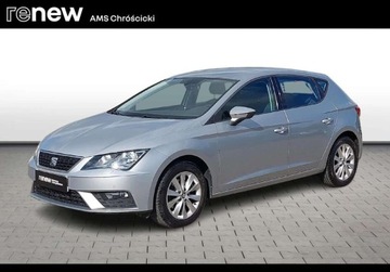 Seat Leon III Hatchback Facelifting 1.5 EcoTSI 130KM 2019 Seat Leon Salon Polska, Idealny Stan, Bezwypadkowy, Serwisowany, FV23 1.5