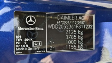 Mercedes Klasa C W205 2016 Mercedes C 180 1.6CDi 116PS OPŁACONY Bezwypadkowy, zdjęcie 24