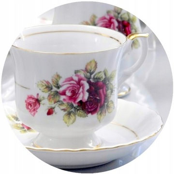 009 IWONA SPODEK POD FILIŻANKĘ 14 MALCER PORCELANA