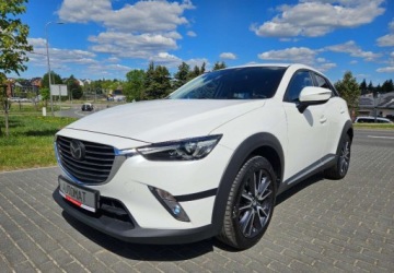 Mazda CX-3 Crossover 1.5 SKY-D 105KM 2018 Mazda CX-3 4x4 Automat Biala Perla Kamera Navi Skora Full LED 1.5 Diesel, zdjęcie 16