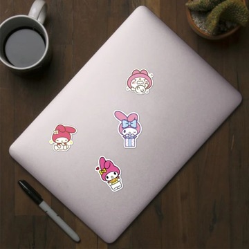 НАКЛЕЙКИ Hello Kitty My Melody 100 шт.