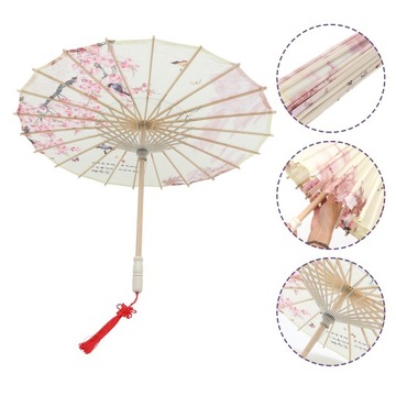 Китайский декор, японский зонт из масляной бумаги