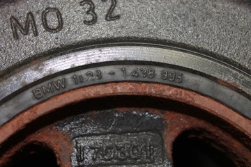 BMW E36 E46 E39 E53 2.5I 3.0I M52 M54 KOLO ŘEMENICE TLUMIČ VIBRACÍ 1438995