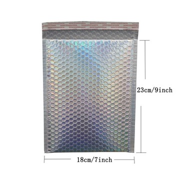 Styl tęczy 18x23 cm Lot Rose Gold plastikowe koper