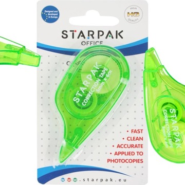 Korektor w taśmie STARPAK myszka taśmowy 5mm x 6m