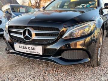 Mercedes Klasa C W205 Kombi 200 184KM 2017 Mercedes-Benz Klasa C Tylko 77000km Jak nowy Panorama 2.0 Benzyna, zdjęcie 8
