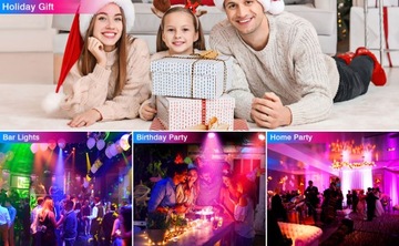 DMX512 Oświetlenie sceniczne LED DJ Par Light 2pak
