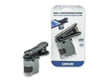 Мощный карманный микроскоп Carson MicroMini с 2