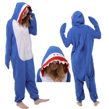 Piżama Onesie KIGURUMI Rekin Shark