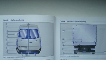 VW CRAFTER I 2011-2016 Polska książka obsługi kolorowa oryginał 11.2015 rok