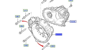 Obudowa skrzyni biegów 2006 2014