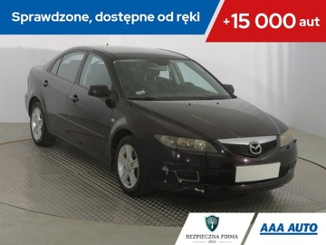 Mazda 6 II Sedan 2.0 MZR 147KM 2007 Mazda 6 2.0, 1. Właściciel, Xenon, Klima