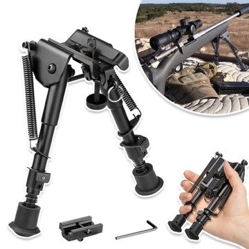 BIPOD DWÓJNÓG DO POLOWANIA OBROTOWY 6