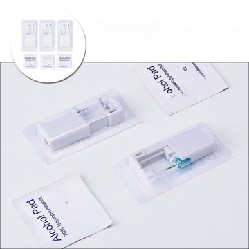 JEDNORAZOWE KOLCZYKI NARZĘDZIE DO PRZEKŁUCIA USZY 3 SZT