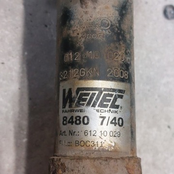 VOLKSWAGEN GOLF IV ALKO SPORT СПОРТИВНАЯ ПОДВЕСКА