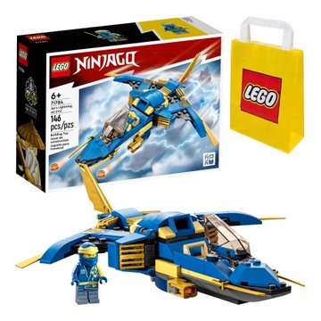 LEGO NINJAGO Odrzutowiec ponaddźw. Jay'a EVO 71784