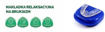 4x РАССЛАБЛЕНИЕ ПРУЖИНЫ, НАКЛАДКА, ШРЕЗАНИЕ, БРУКСИЗМ, НАКУС + 2x КОРОБКА