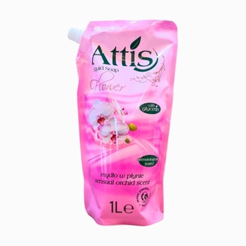 MYDŁO W PŁYNIE ATTIS 0,4L FLOWER orchidea zapas