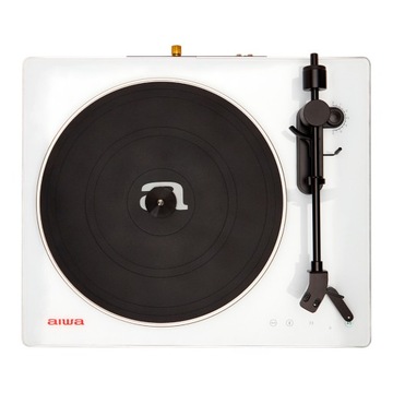 GRAMOFON AUTOMATYCZNY BLUETOOTH PRZEDWZMACNIACZ AUDIO AIWA APX-680BT/WT
