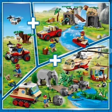 LEGO City 60300 Квадрат спасения диких животных