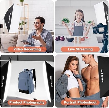 Комплект освещения MOUNTDOG Softbox для фотосъемки