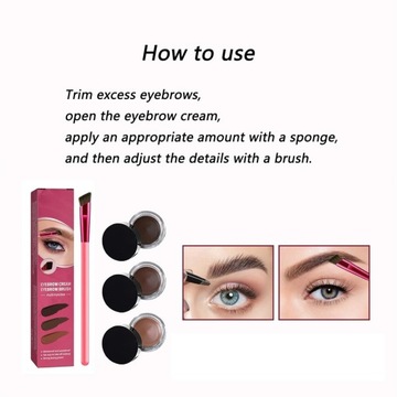 Ручка для бровей Anjoize Microblade с 4 наконечниками, кисть для бровей Anjoize, Anjoize 4D