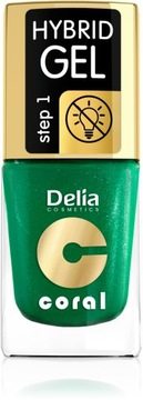 DELIA HYBRID ГЕЛЬ-лак шаг1 11 мл, 25 БЕЛЫЙ