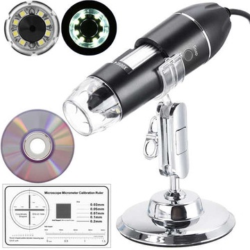 MIKROSKOP CYFROWY USB LED ZOOM PRZYBLIŻENIE 1000x 2MPIX