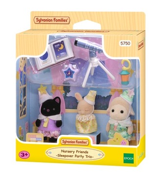 Piżama Party Baby Trio Sylvanian Families 5750