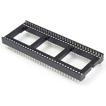 Podstawka do układów scalonych DIP64 gęsta 1.778mm raster