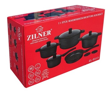 Набор мраморных горшков, 11 шт. ЗИЛЬНЕР ZL-8513