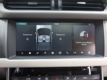 Jaguar XF II Sedan 2.0 i4D 240KM 2017 Jaguar XF 25d AWD, Salon Polska, 237 KM, 4X4, zdjęcie 16