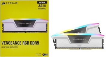 Pamięć RAM Corsair Vengeance RGB, DDR5, 32 GB, 6000MHz, CL36