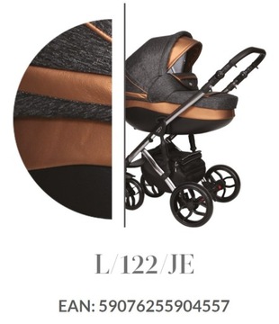 Коляска Baby Merc Faster Style Limited 2в1 белого цвета