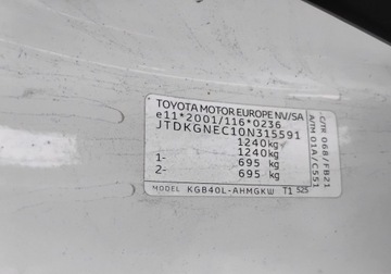 Toyota Aygo II Hatchback 5d 1.0 VVT-i 69KM 2017 Toyota Aygo 122017r,SALON POLSKA1.0 Benzyna. Uszkodzony przod i lewy bok., zdjęcie 21