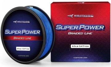 Plecionka Super Power X4 – 0,18mm/300m – KastKing – Blue