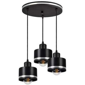LAMPA WISZĄCA SUFITOWA ŻYRANDOL PLAFON LED PASKI