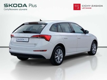 Skoda Scala Hatchback 1.0 TSI 110KM 2021 Skoda Scala 1.0TSI 110KM Ambition SalonPL SerwisASO Led Smartlink Clima FV, zdjęcie 4
